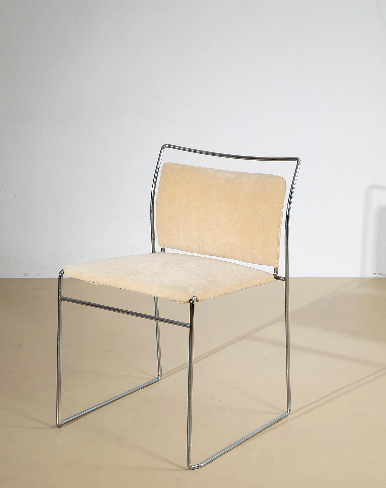 6 Tulu chairs in curved steel by Kazuhide Takahama, 1968 4