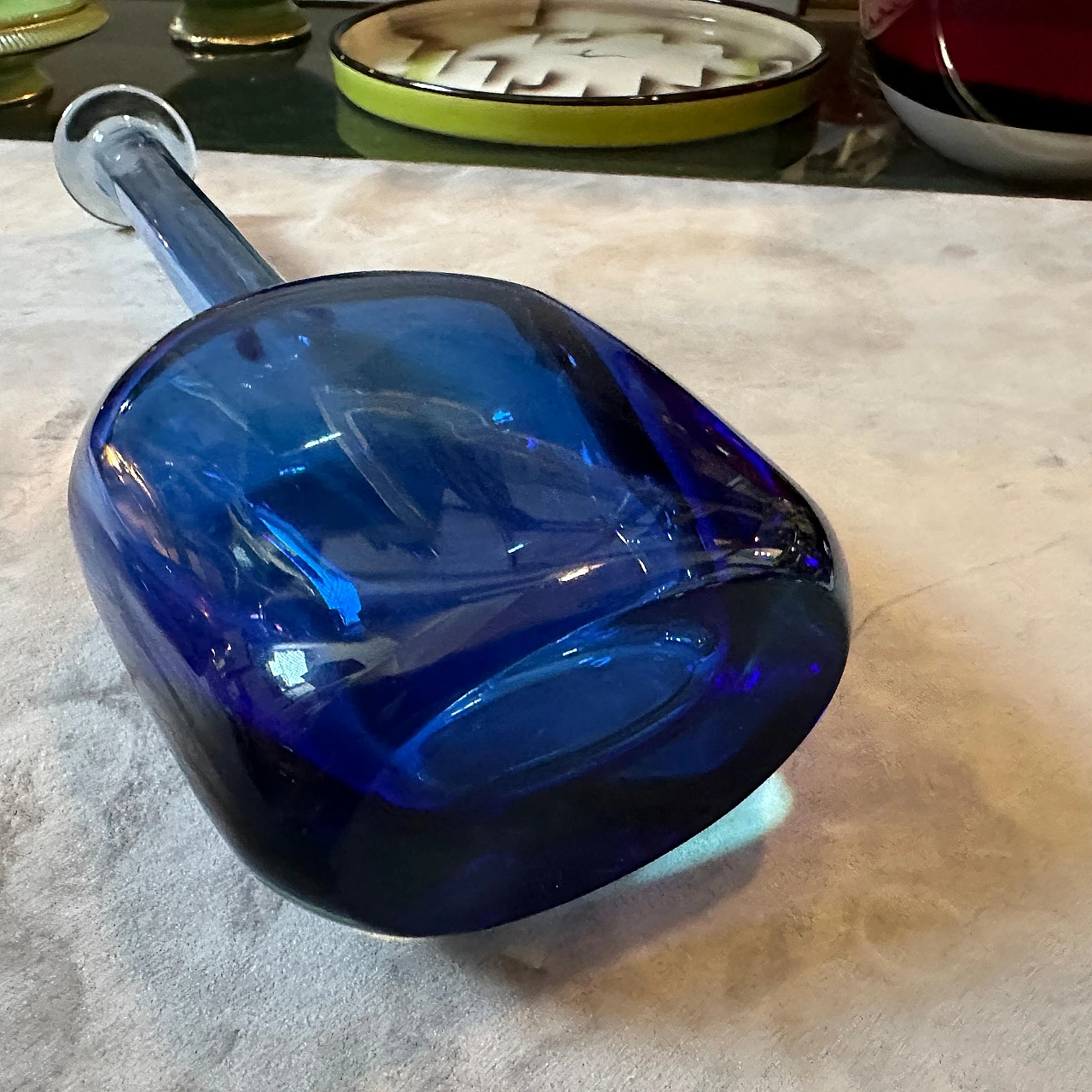 Submerged Murano glass vase by Flavio Poli for Seguso, 1970s 10