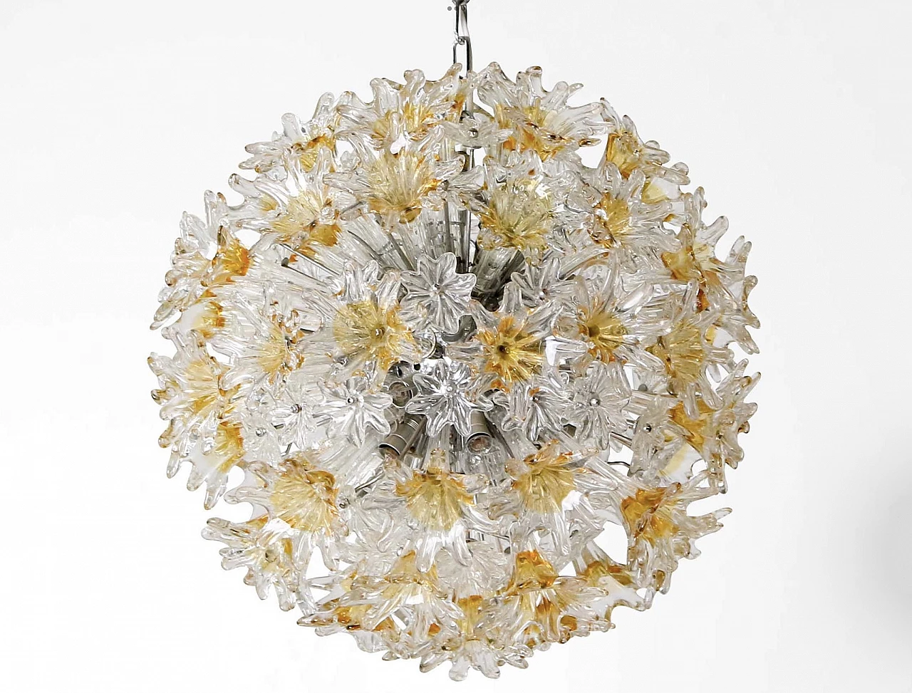 Esprit chandelier by Toni Zuccheri for Venini, 1970s 23