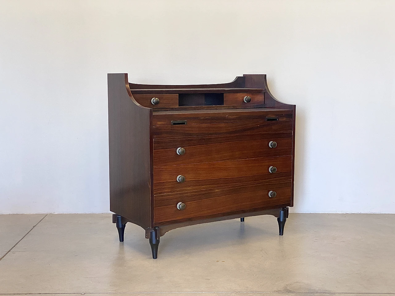 Rosewood chest of drawers by Claudio Salocchi for Sormani, 1960s 1