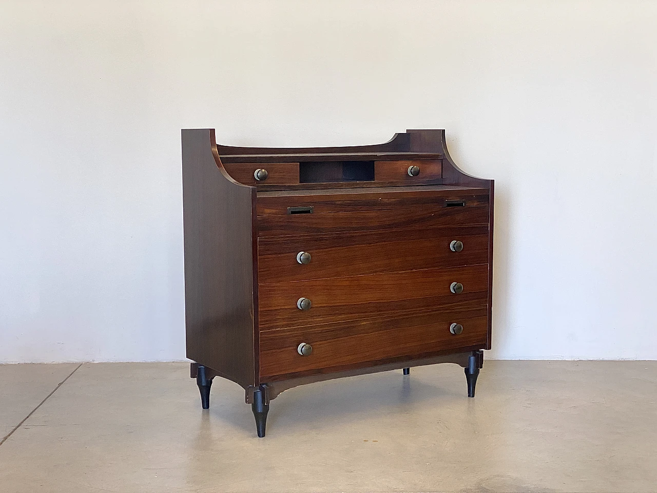 Rosewood chest of drawers by Claudio Salocchi for Sormani, 1960s 2