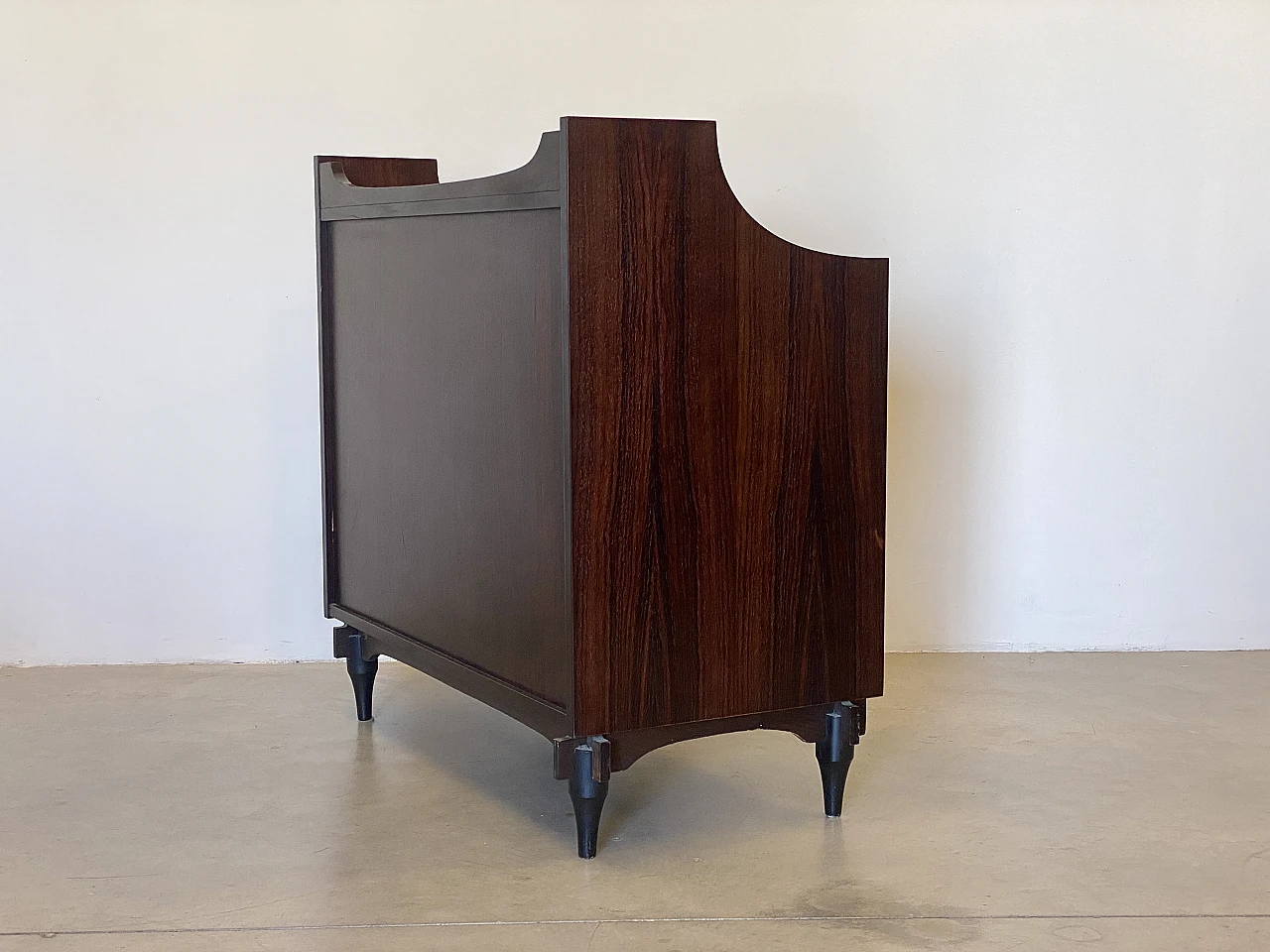 Rosewood chest of drawers by Claudio Salocchi for Sormani, 1960s 5