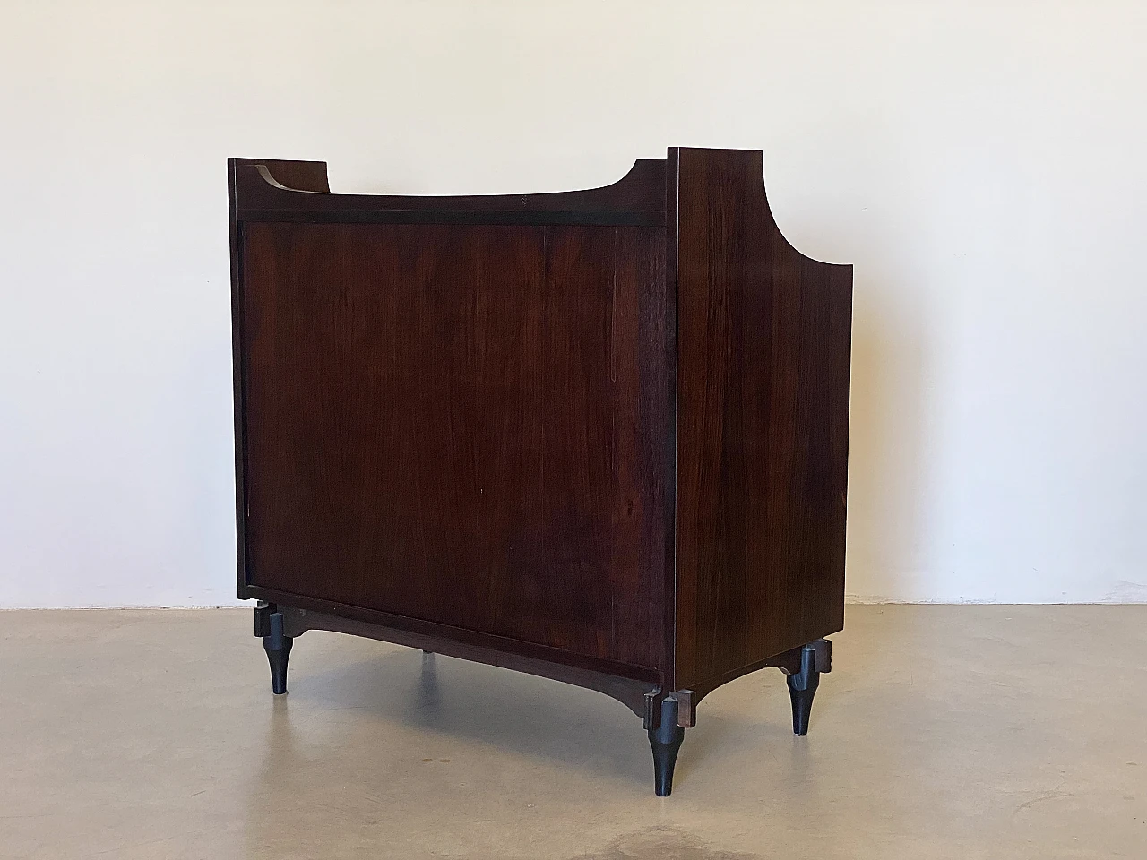 Rosewood chest of drawers by Claudio Salocchi for Sormani, 1960s 8