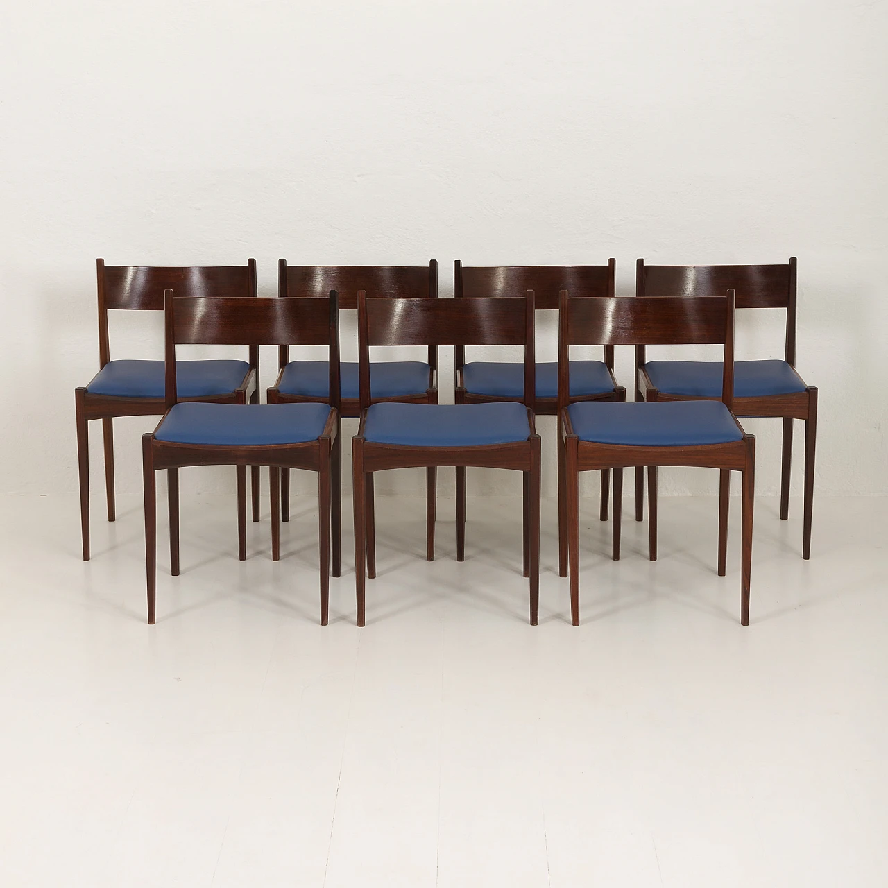 6 Chairs by Ico and Luisa Parisi for MIM Roma, 1950s 1