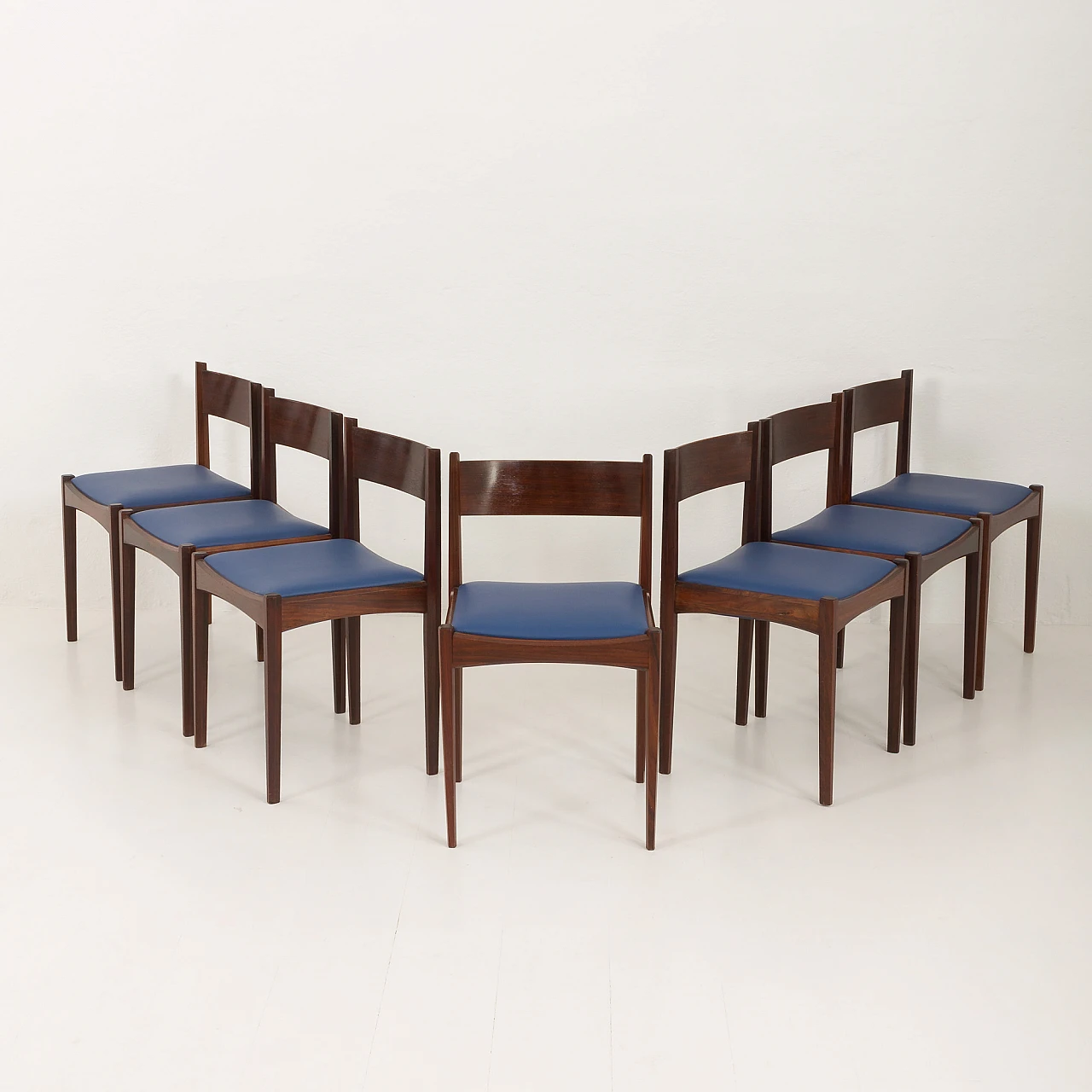 6 Chairs by Ico and Luisa Parisi for MIM Roma, 1950s 9