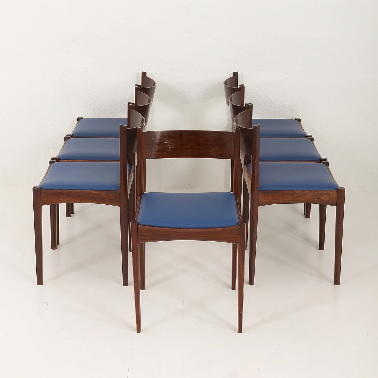 6 Chairs by Ico and Luisa Parisi for MIM Roma, 1950s 10