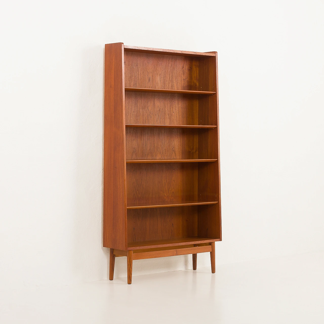 Teak bookcase by Johannes Sorth, 1960s 1