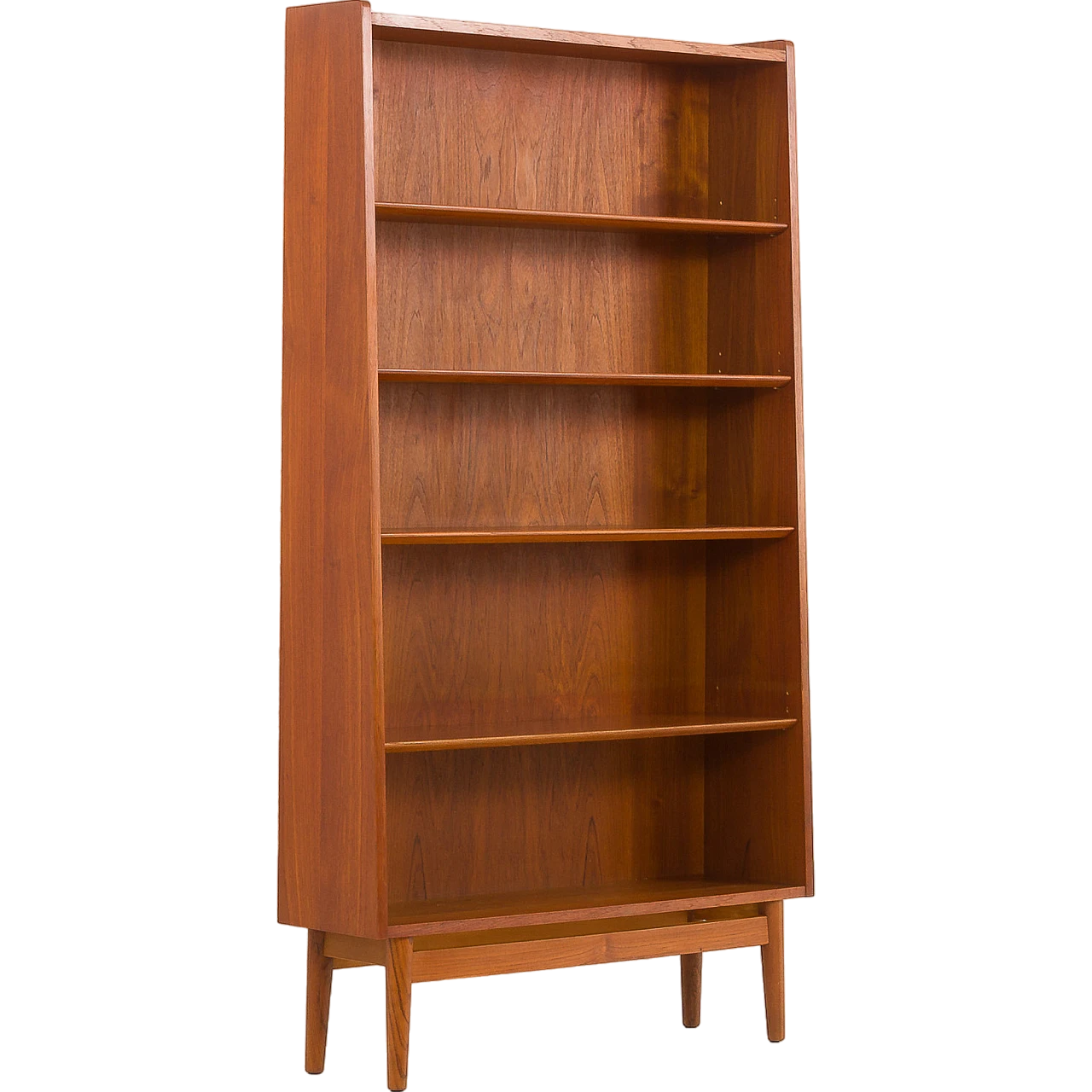 Teak bookcase by Johannes Sorth, 1960s 2