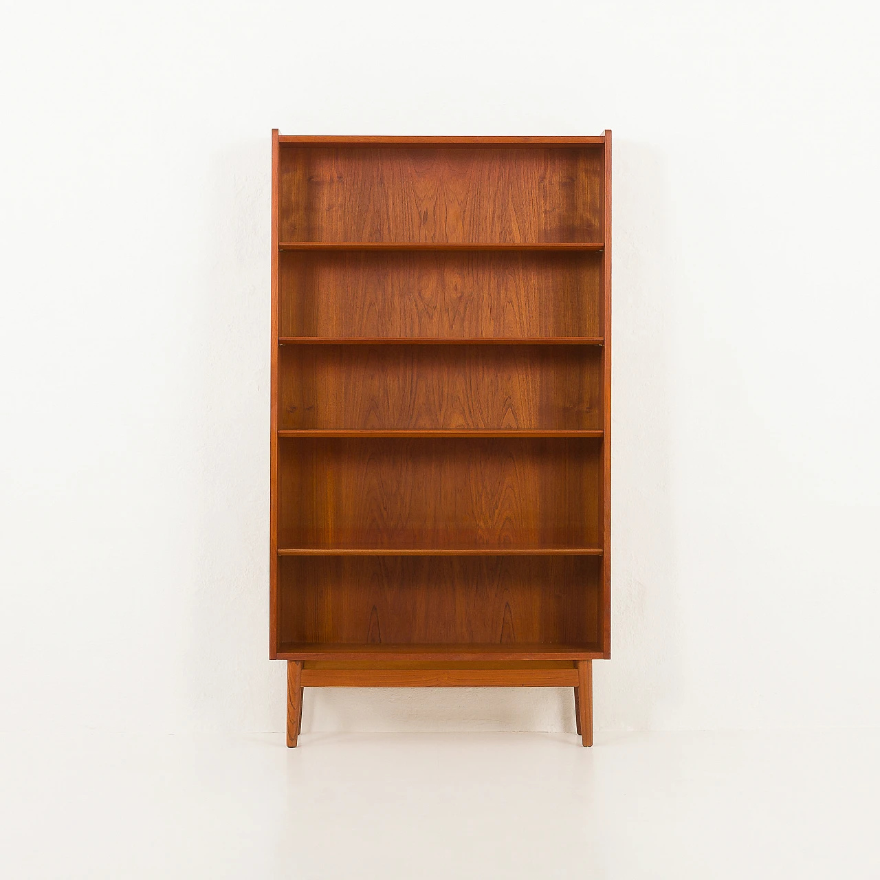 Teak bookcase by Johannes Sorth, 1960s 5