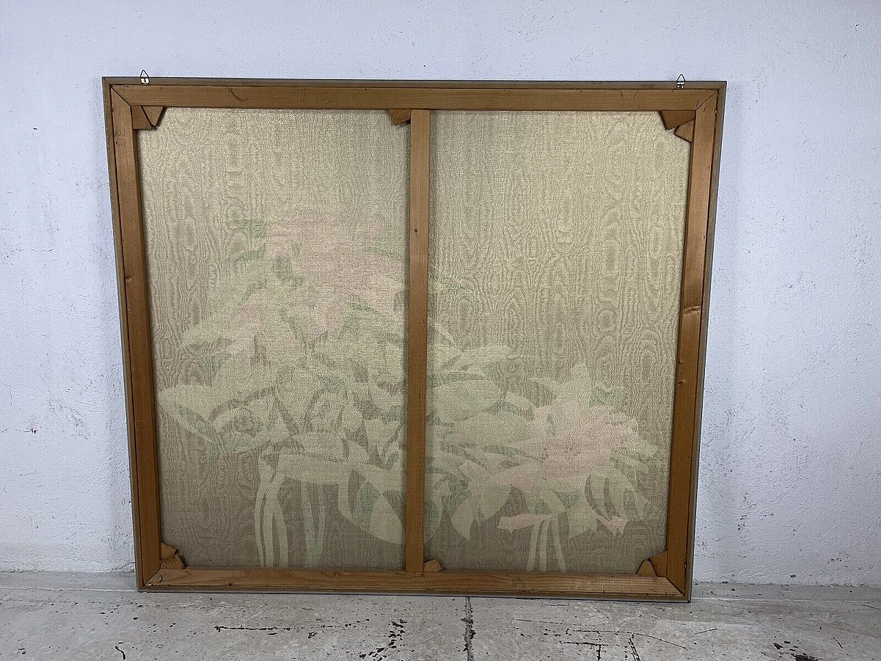 Fabric panel with abstract floral motifs, 1970s 9