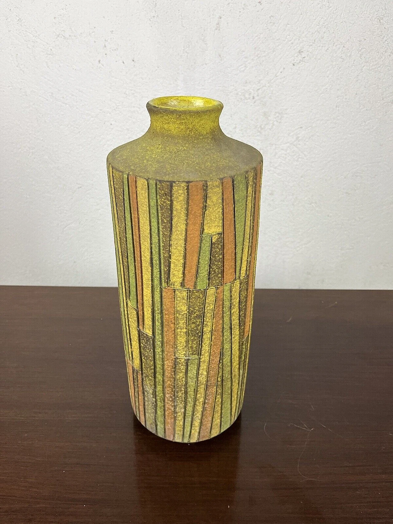 Ceramic vase by Aldo Londi for Bitossi, 1950s 5