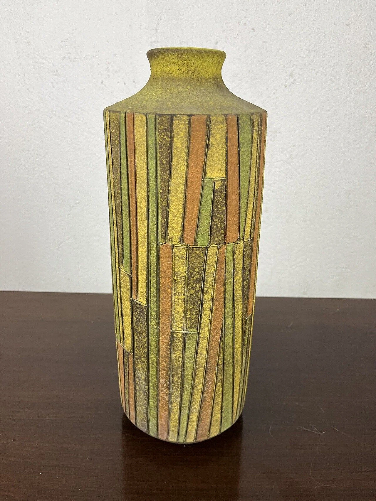 Ceramic vase by Aldo Londi for Bitossi, 1950s 6