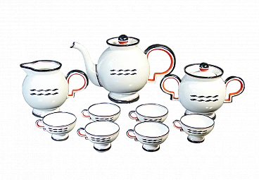 Barbara tea set by Gio Ponti for Richard Ginori, 1930s