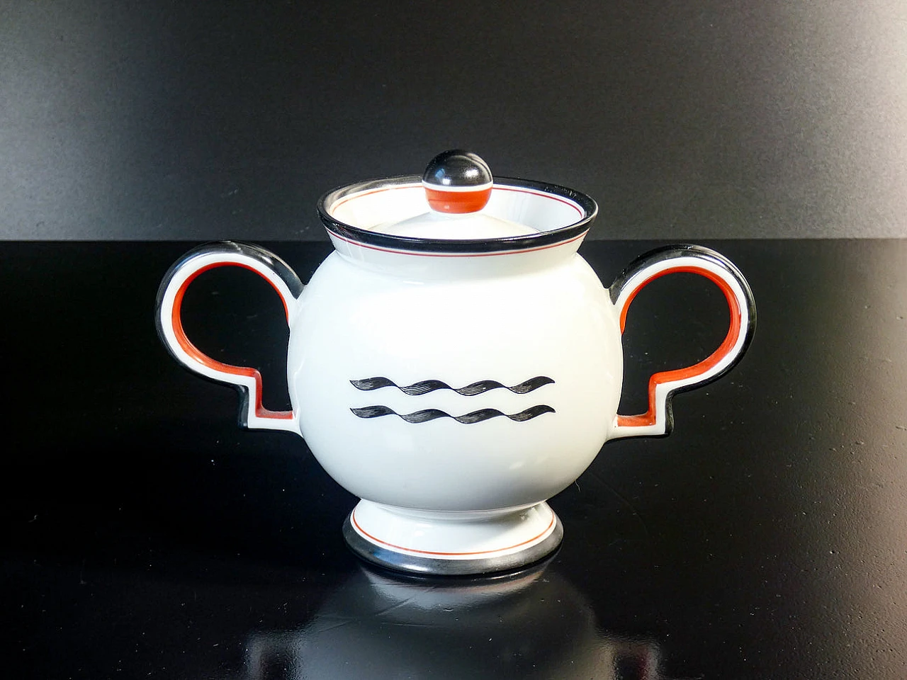 Barbara tea set by Gio Ponti for Richard Ginori, 1930s 11