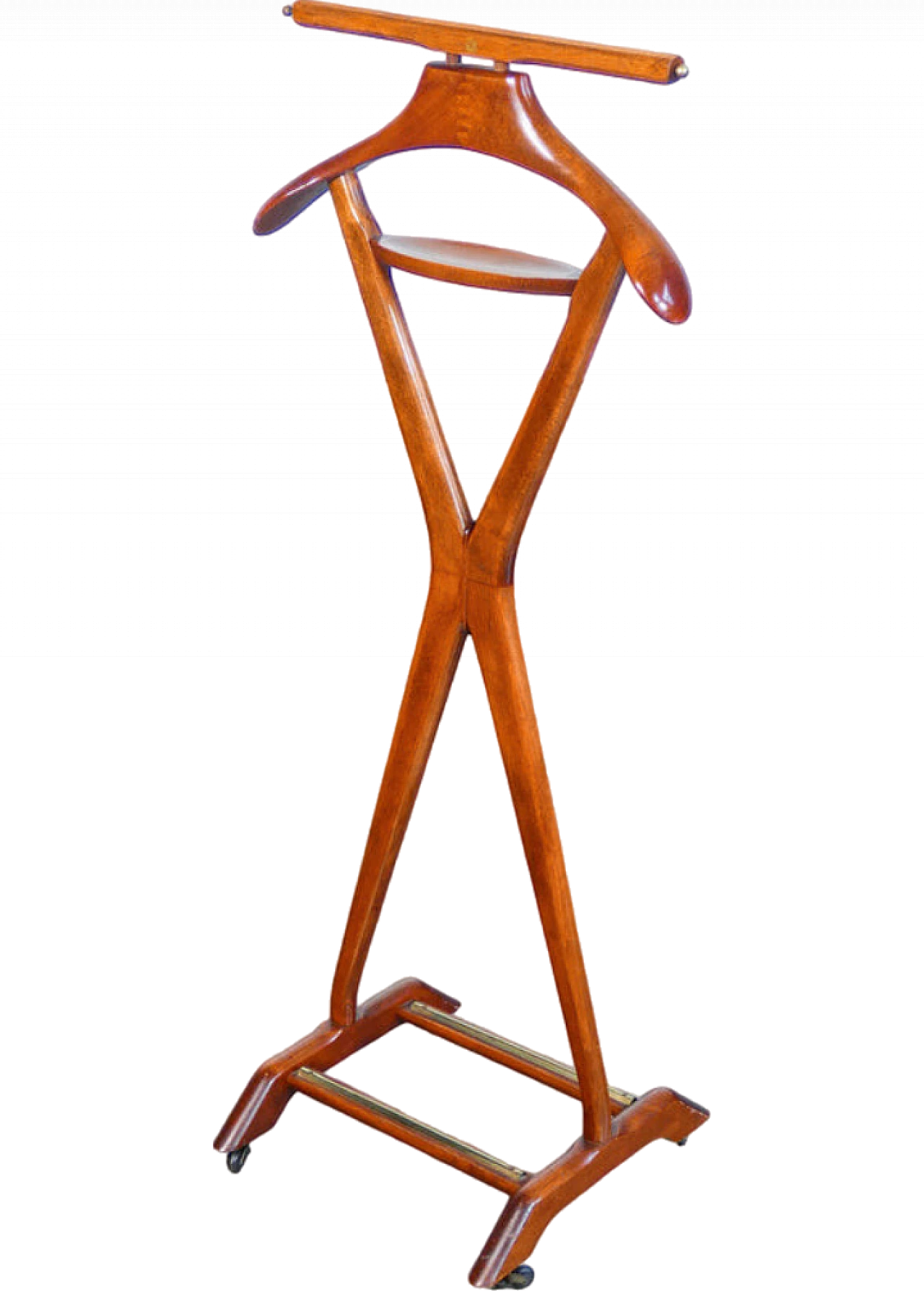 Beech valet stand by Ico Parisi for Fratelli Reguitti, 1950s 2