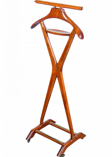 Beech valet stand by Ico Parisi for Fratelli Reguitti, 1950s