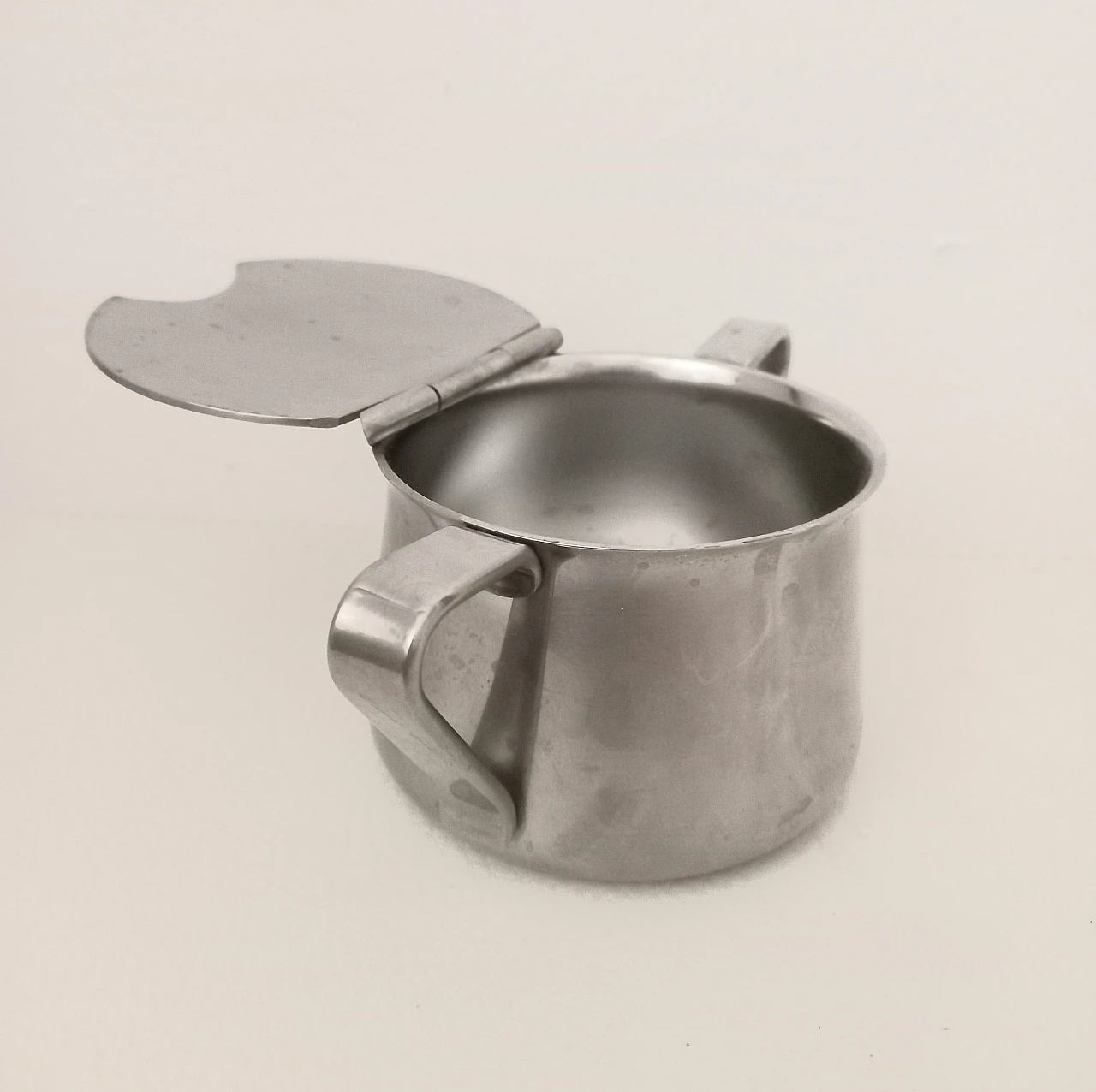 Steel sugar bowl by Alfra Alessi, 1970s 3