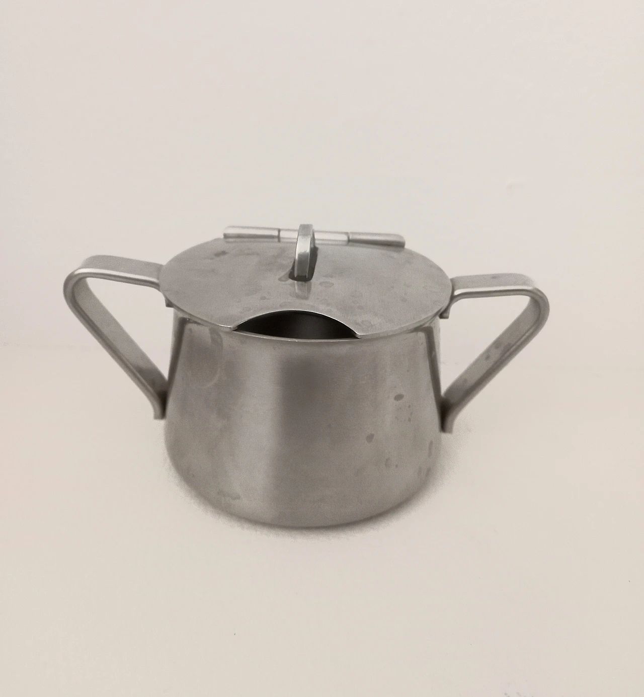 Steel sugar bowl by Alfra Alessi, 1970s 4