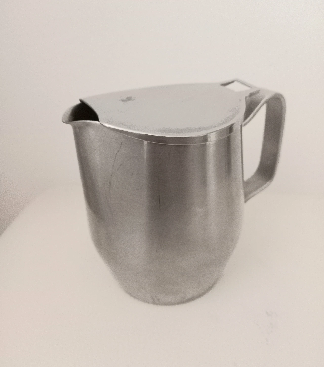 Steel Alfra milk jug by Alessi, 1970s 1