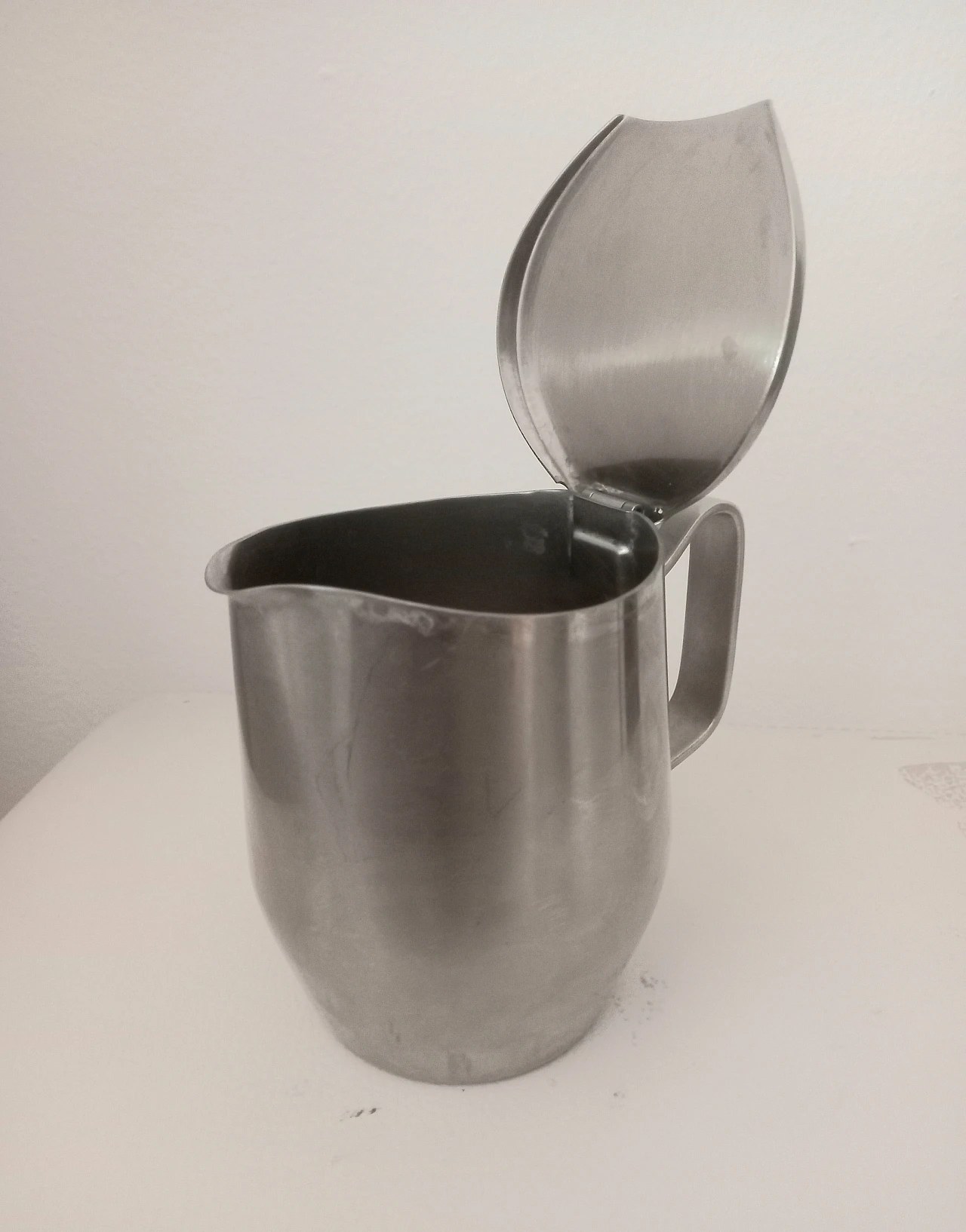 Steel Alfra milk jug by Alessi, 1970s 6