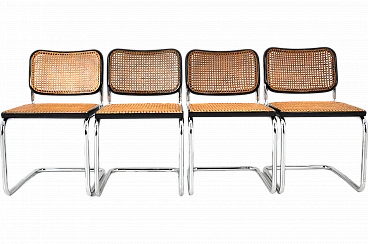 4 Chairs by Marcel Breuer for Gavina, 1980s