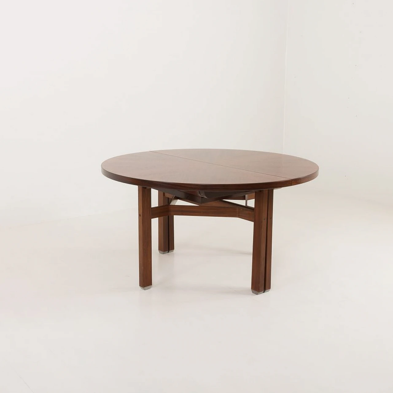 Round rosewood Olbia table by Ico and Luisa Parisi, 1958 1