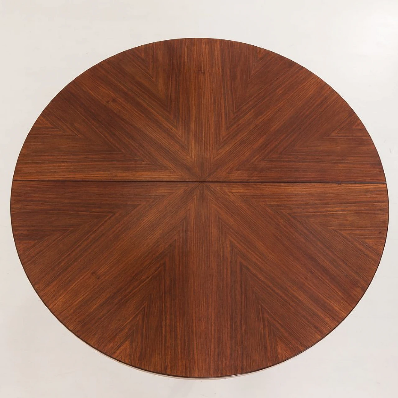 Round rosewood Olbia table by Ico and Luisa Parisi, 1958 2