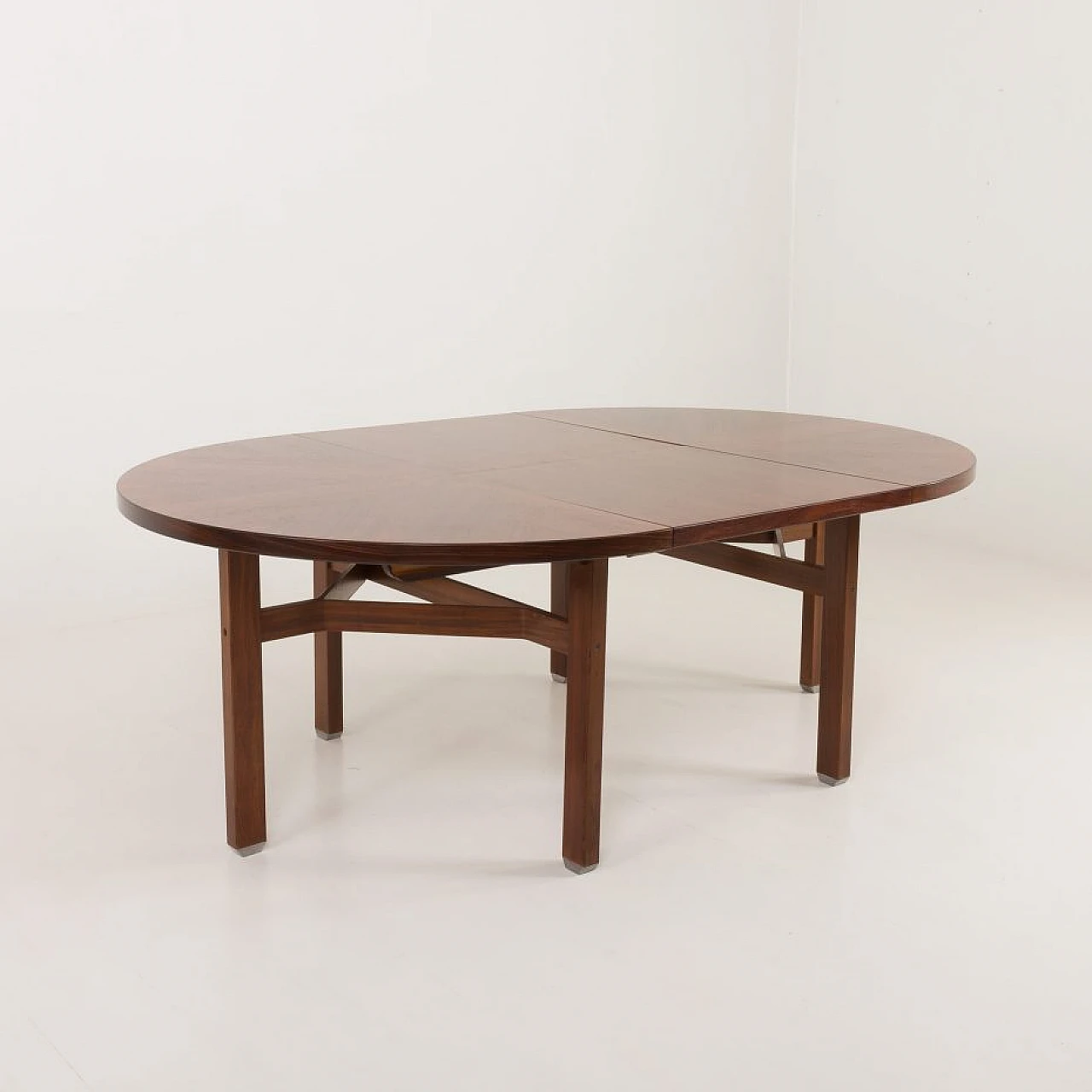 Round rosewood Olbia table by Ico and Luisa Parisi, 1958 6