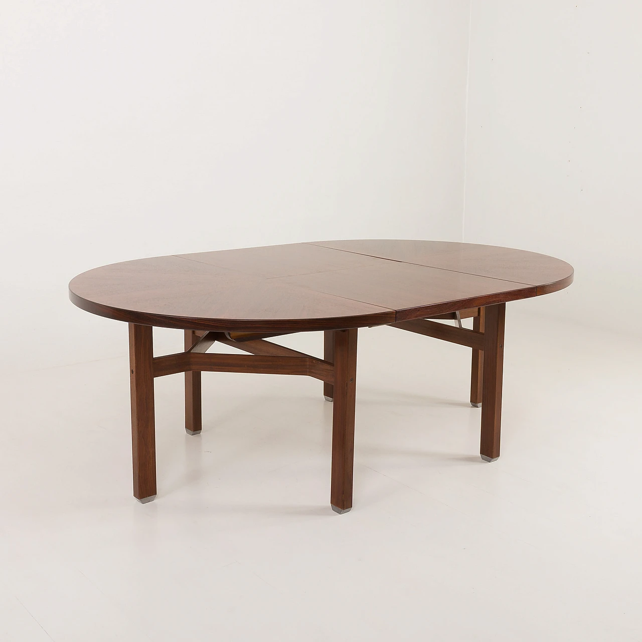 Round rosewood Olbia table by Ico and Luisa Parisi, 1958 7