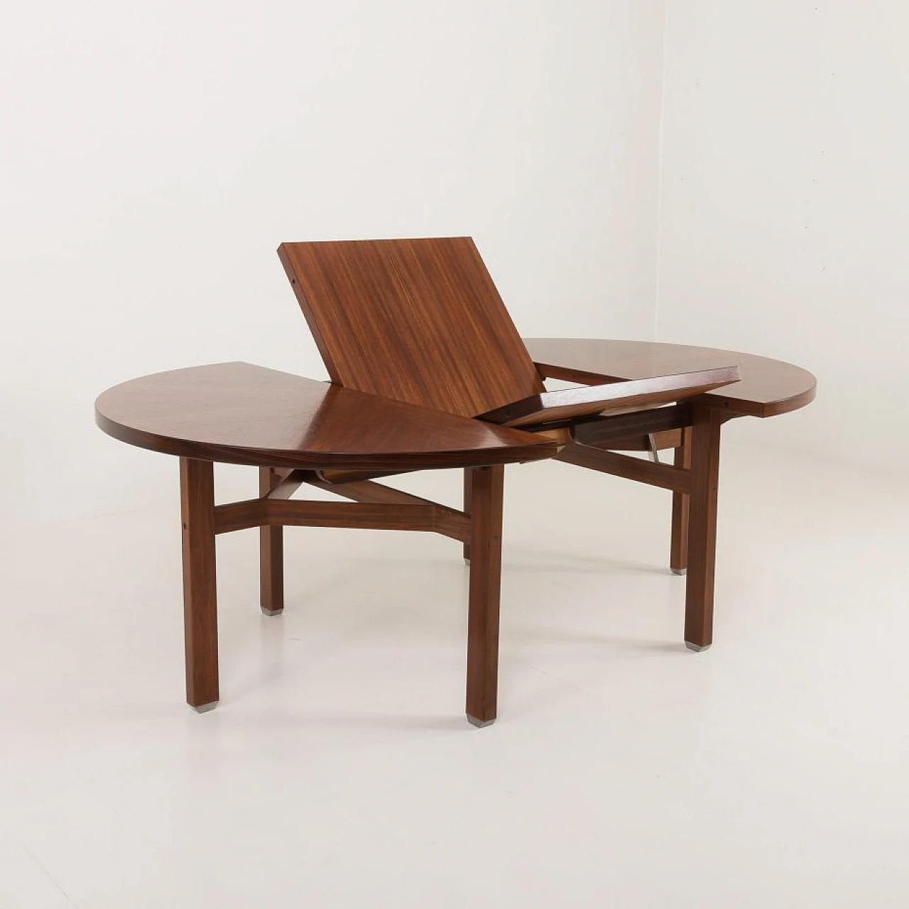 Round rosewood Olbia table by Ico and Luisa Parisi, 1958 8