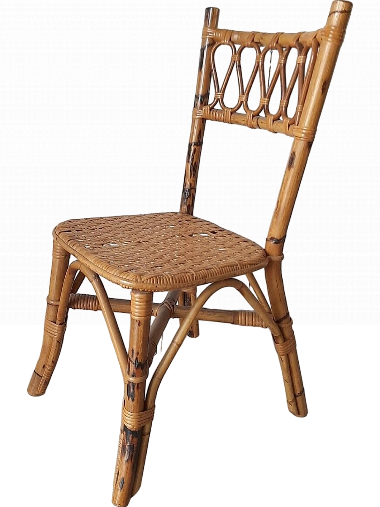 Bamboo chair, 1970s 7