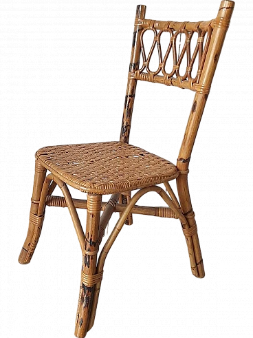 Bamboo chair, 1970s