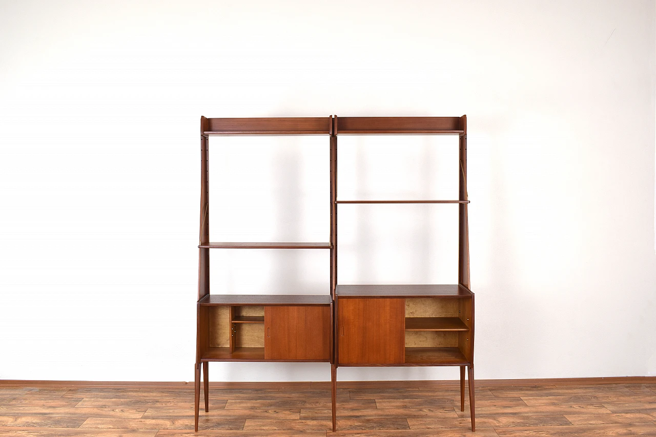 Panto teak wall unit by E. Raknes & Sønner Møbelfabrikk A/S, 1970s 2