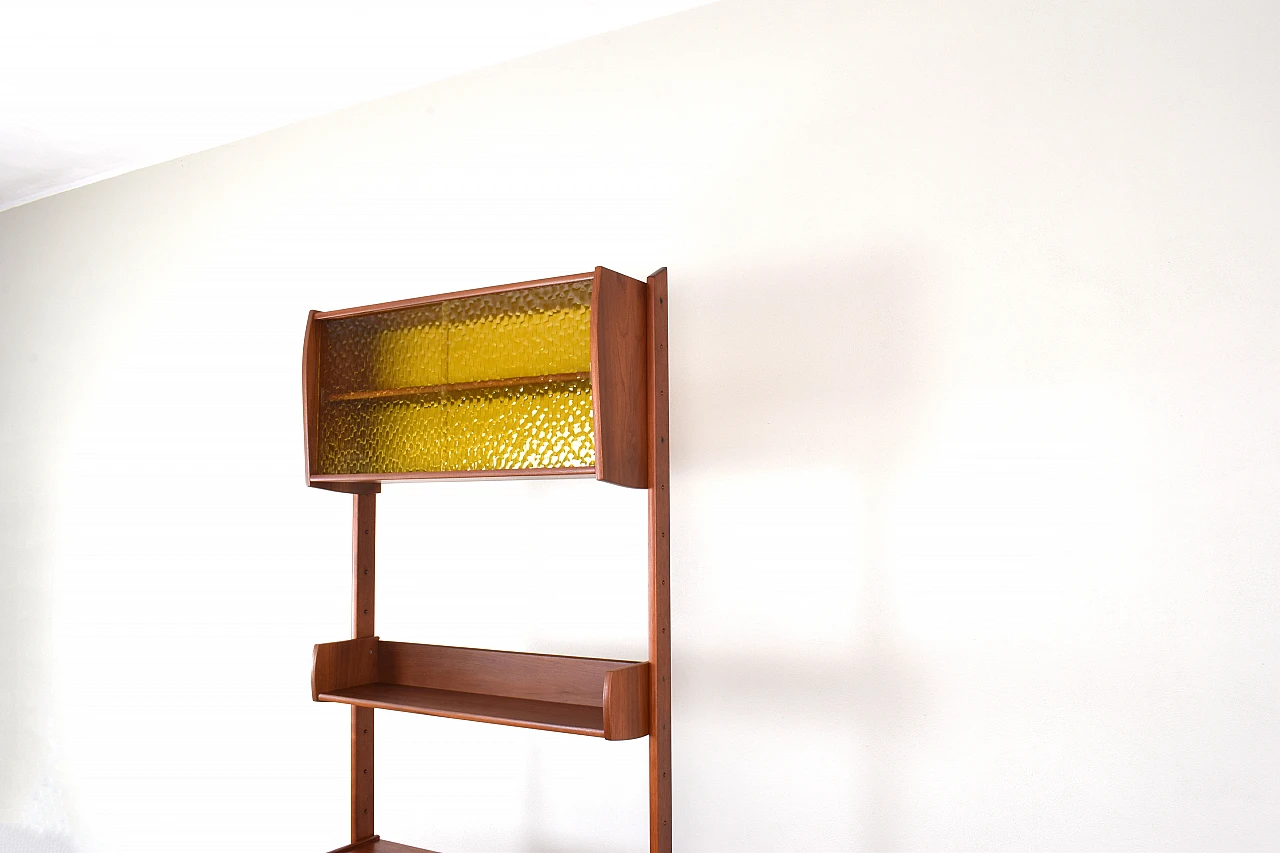 Teak Veno bookcase, 1960s 7