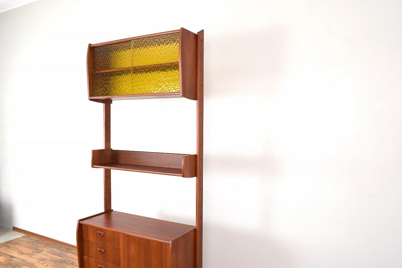 Teak Veno bookcase, 1960s 9