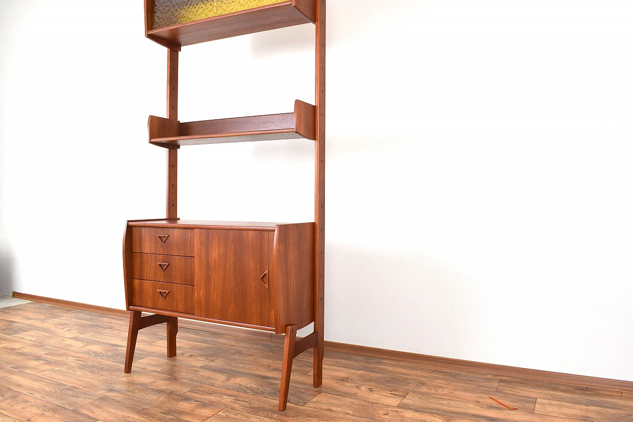 Teak Veno bookcase, 1960s 13