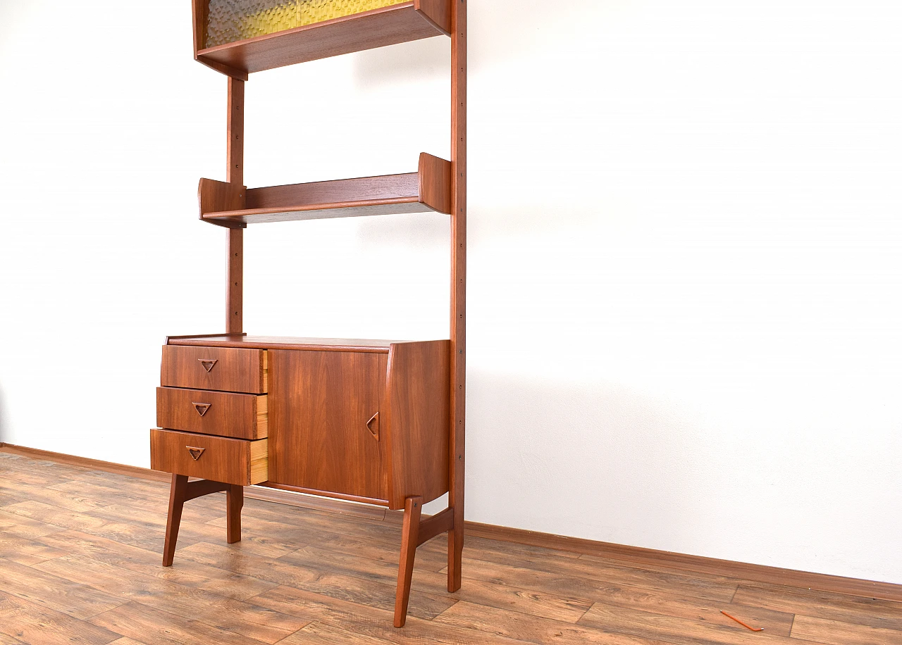 Teak Veno bookcase, 1960s 15