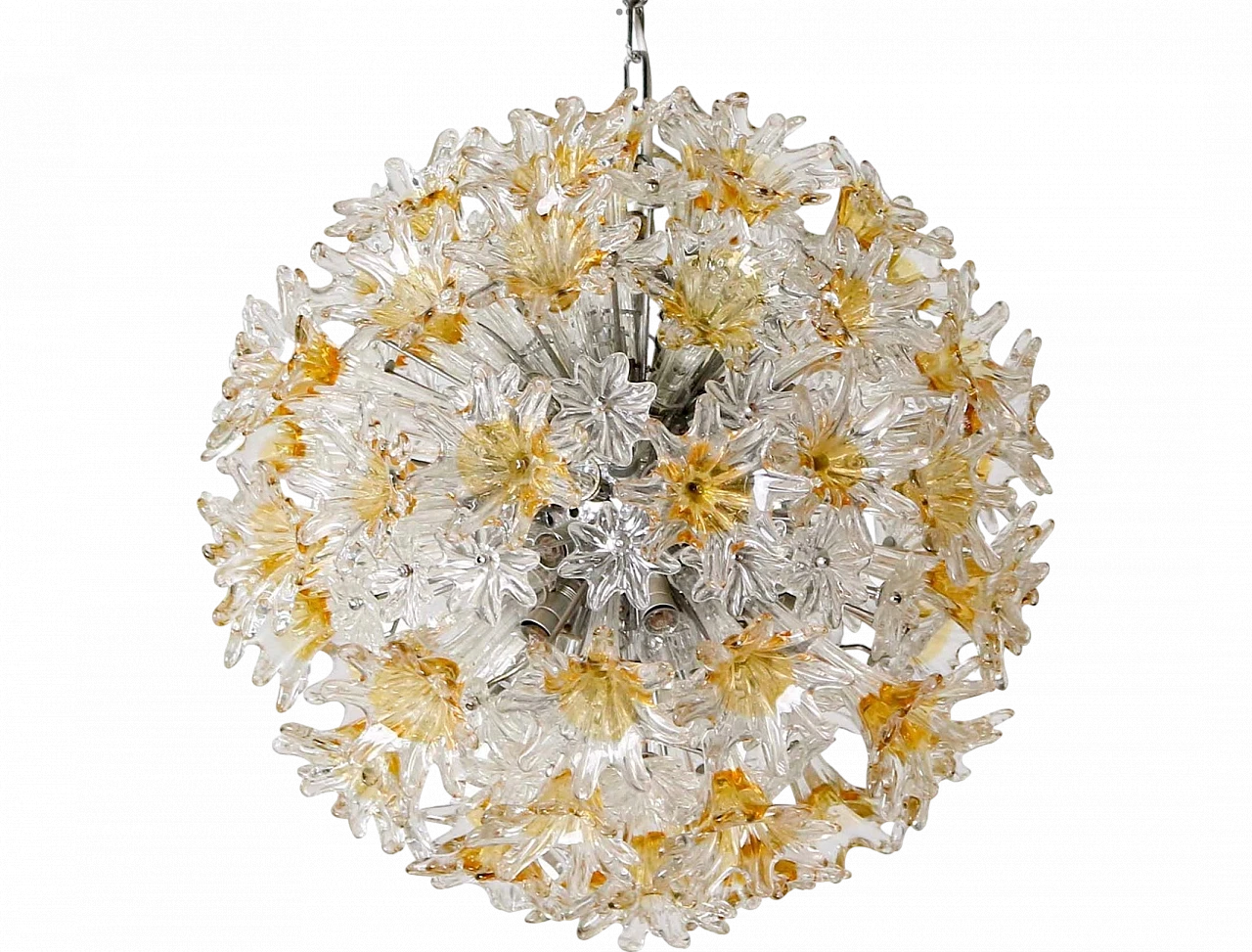 Esprit chandelier by Toni Zuccheri for Venini, 1970s 30