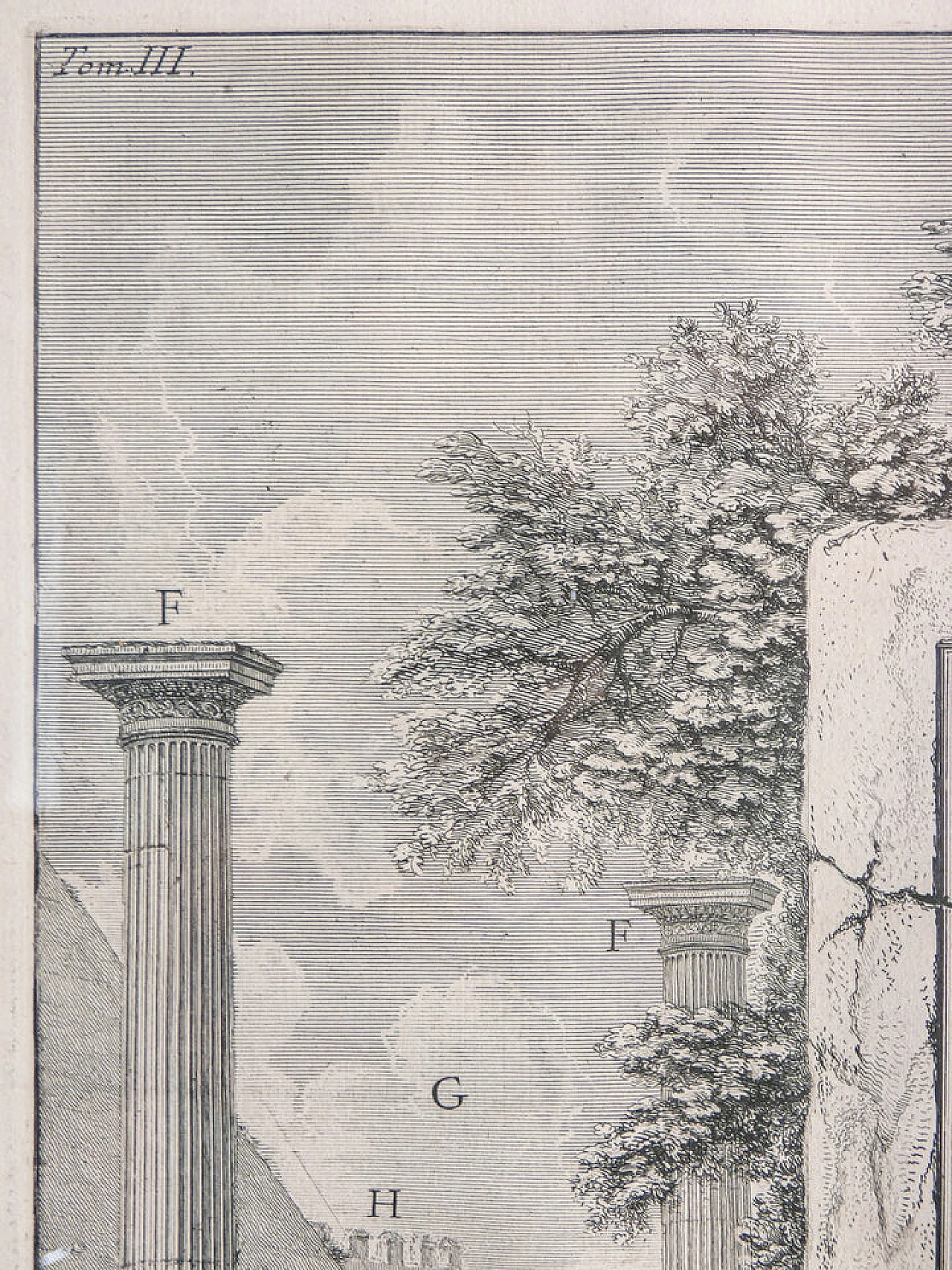 G. B. Piranesi, Antichità, tomo 3, tav. XLII, acquaforte, '700 5