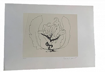 Marcel Jean, Composition, lithograph, 1960s