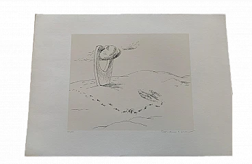 Marcel Jean, Composizione litografica surrealista, anni '60