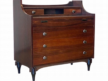 Rosewood chest of drawers by Claudio Salocchi for Sormani, 1960s