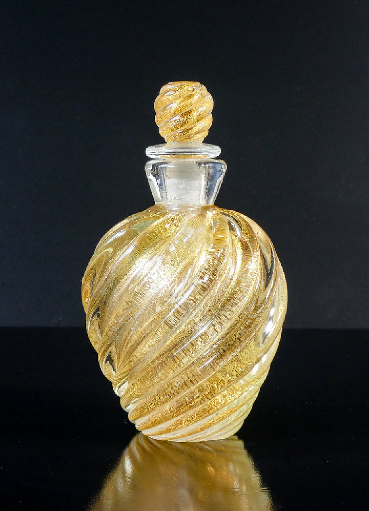 Murano blown glass vase by Ercole Barovier, 1950s 1