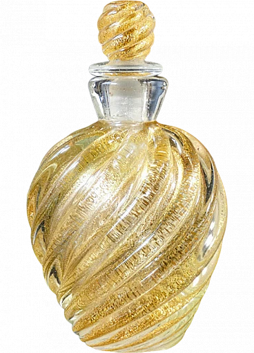 Murano blown glass vase by Ercole Barovier, 1950s