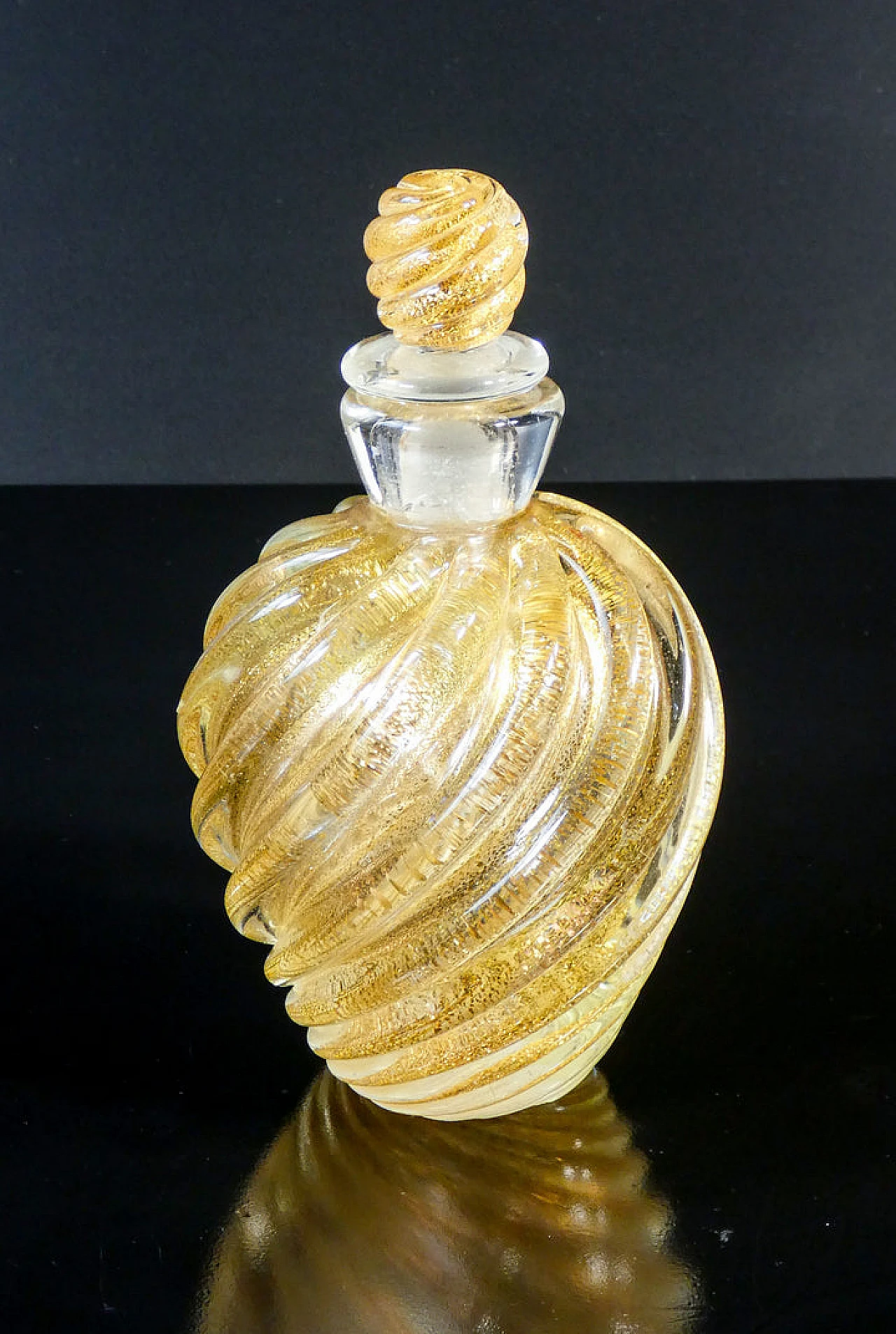 Murano blown glass vase by Ercole Barovier, 1950s 3