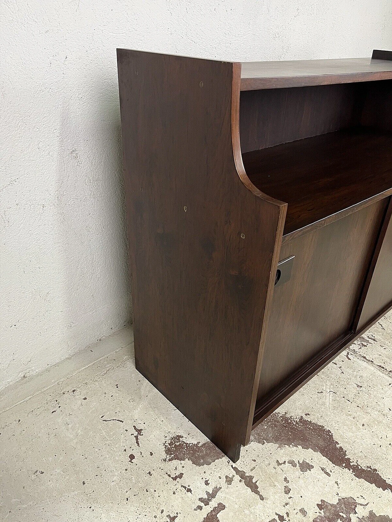 Pair of rosewood sideboards, 1960s 12