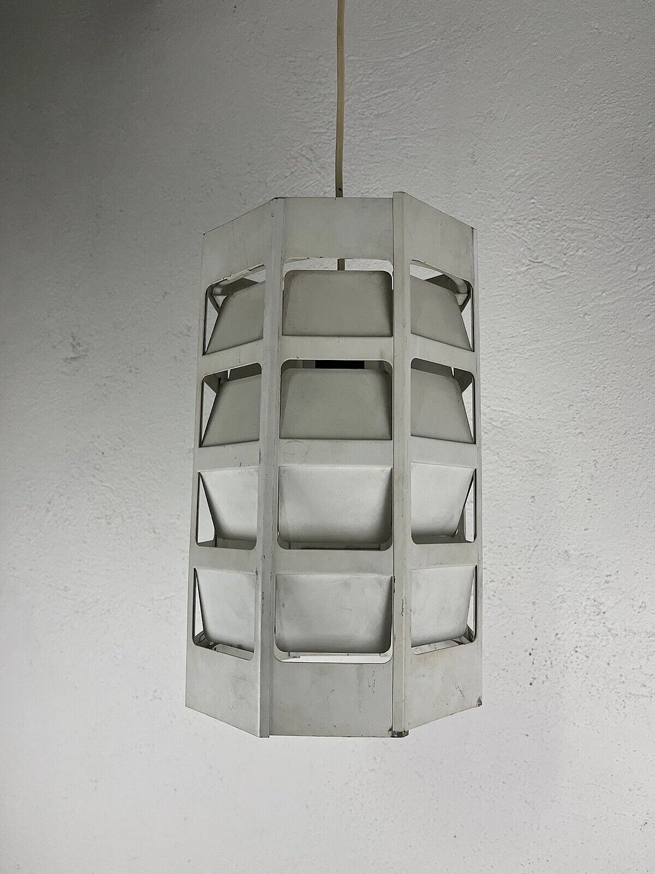 Lyskurv chandelier by Poul Gernes for Louis Poulsen, 1960s 8