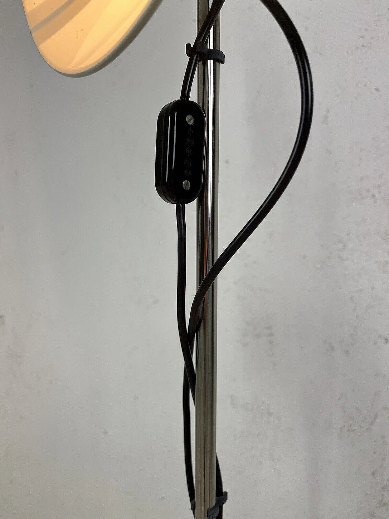 Metal two-light floor lamp by Enrico Tronconi, 1970s 9