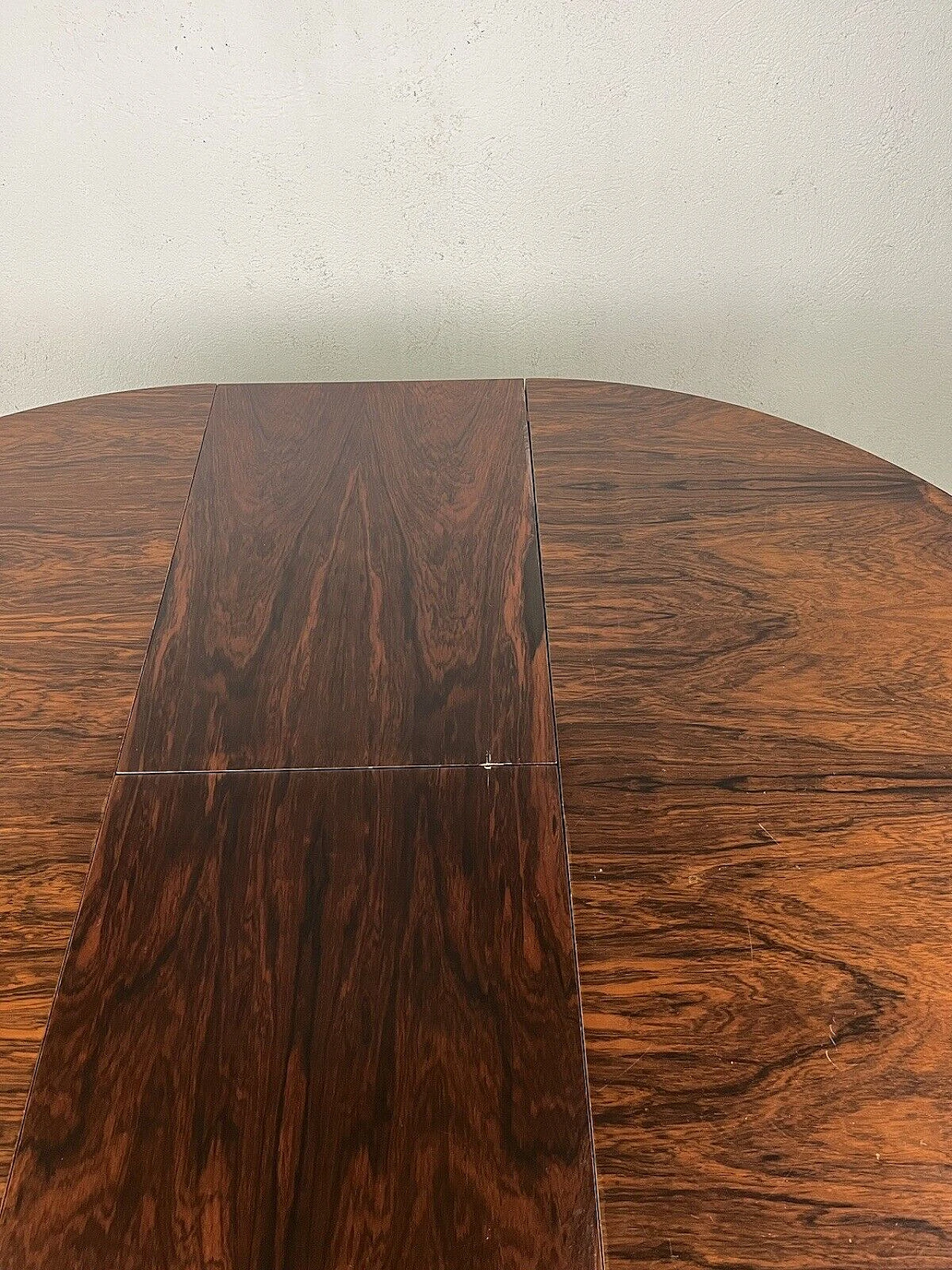 Rosewood extendable table, 1960s 9