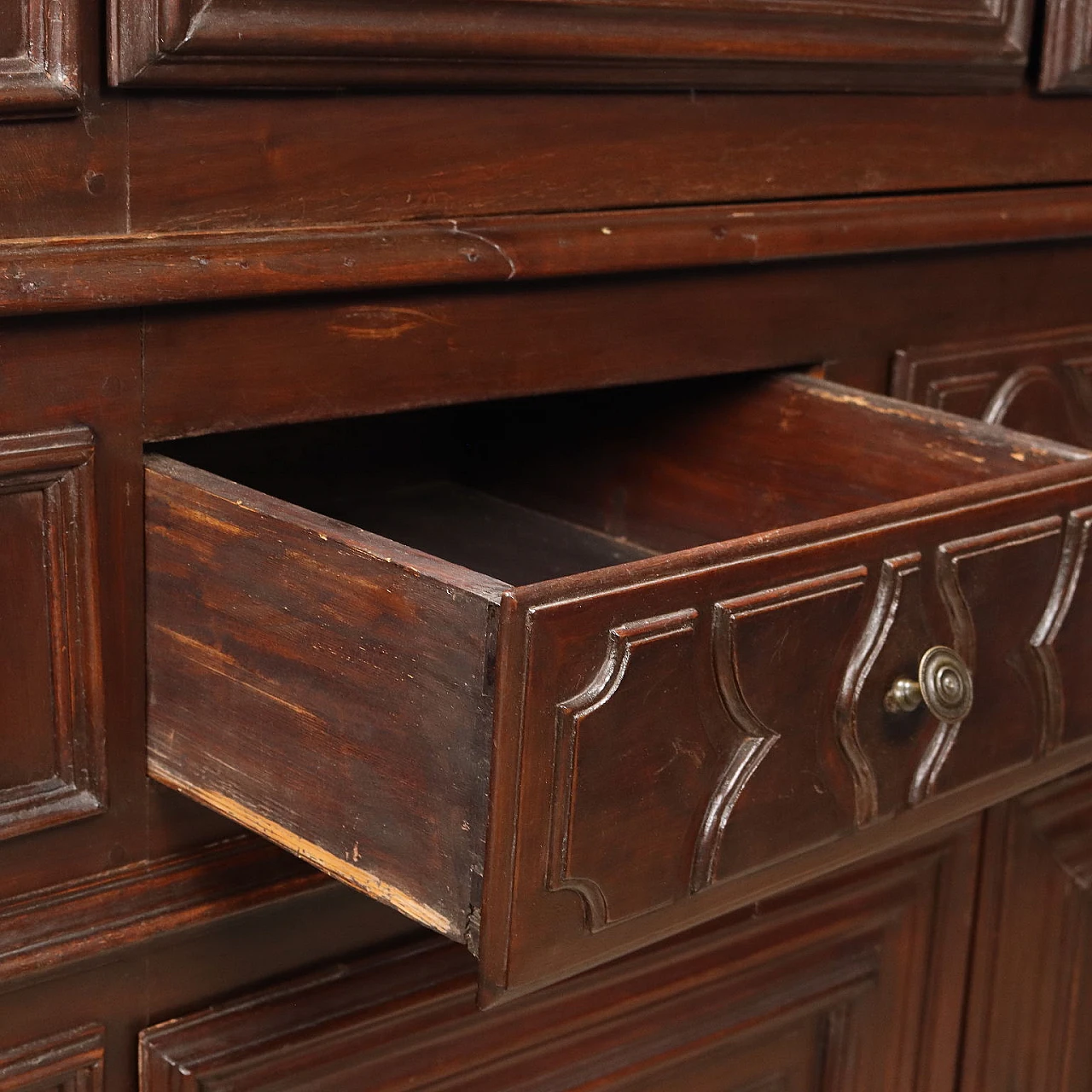 Credenza Barocca piemontese in noce, inizio '700 7